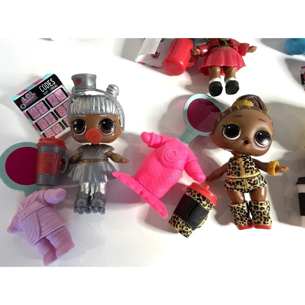 LOL Surprise Doll Lot w/ Capsules Carry Cases Accessories Huge Mixed Bundle
